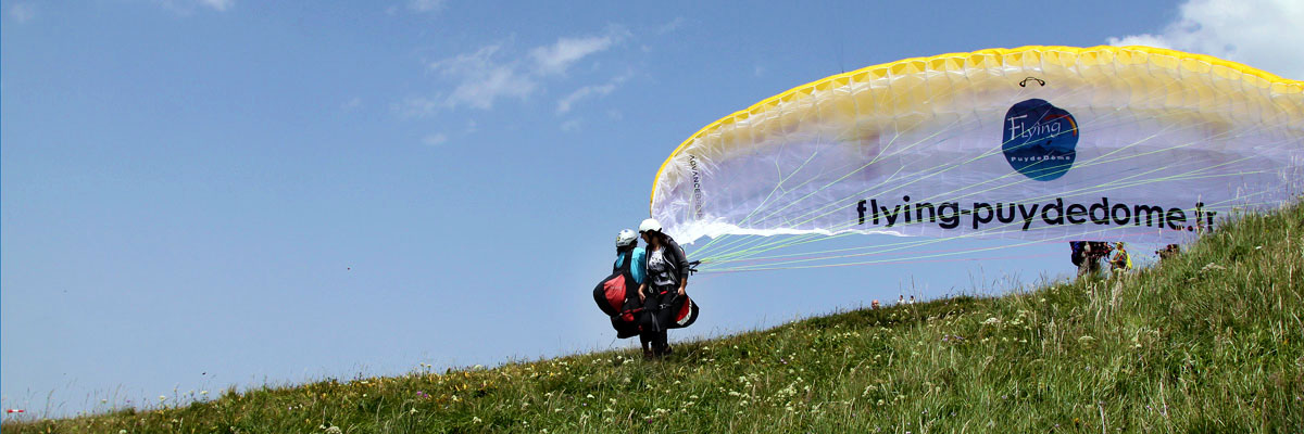 Decollage Parapente Biplace