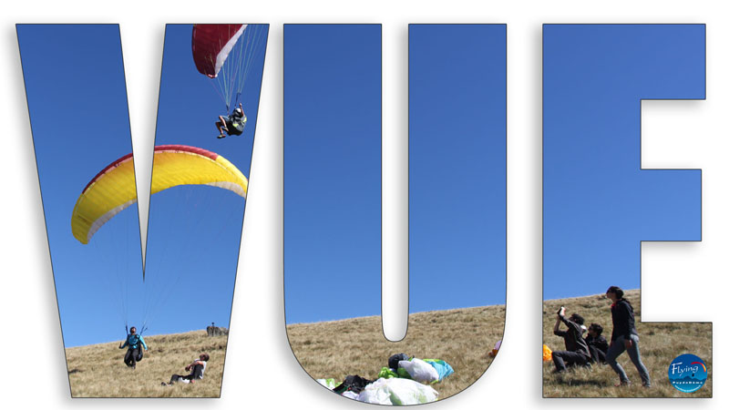 La vue en parapente