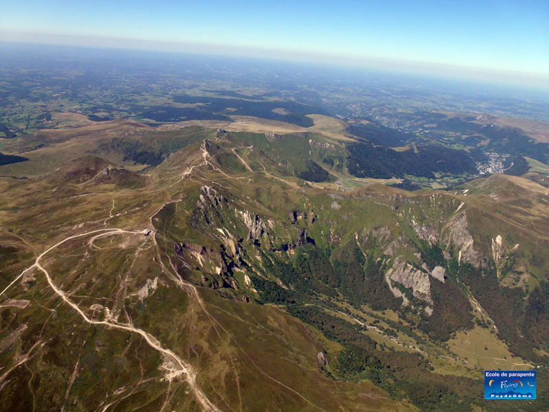 1 4 sancy puy de dome vue du ciel a