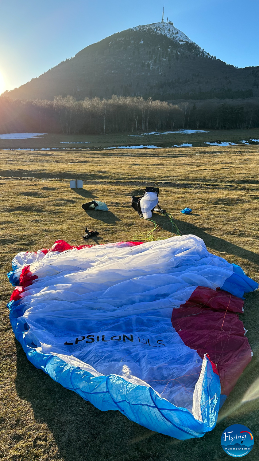 Advance Epsilon DLS au Puy de Dôme