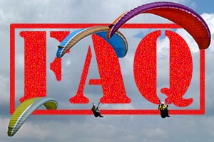 Foire au Questions (FAQ) Stage parapente