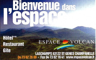 Espace volcan