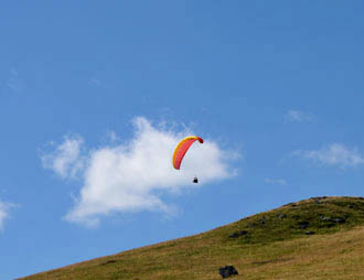 Dans le ciel du Puy de Dôme