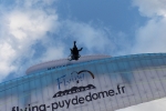 Flying Puy De Dome Parapente Logo Biplace Advance Beta 5
