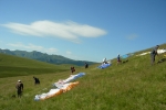 Flying Puy De Dome Parapente Pente Ecole Stage Sancy