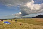 Flying Puy De Dome Parapente Puy May Est